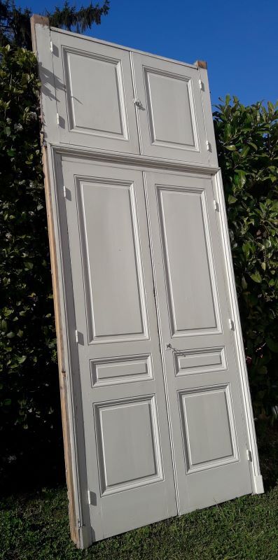 Boiserie haussmannienne placard 4 portes 3,12x1,43m XIX°