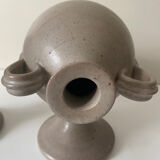 Amphora sconces in stoneware
