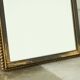 Louis XVI neoclassical mirror in patinated brass, 1960s