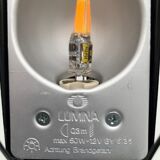 Lumina floor lamp, Daphine Terra Dimmer, Italian design Tommaso Cimini, 1970