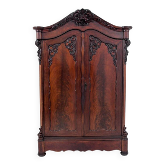 Antique wardrobe, Western Europe, turn of the 19th and 20th centuries.
