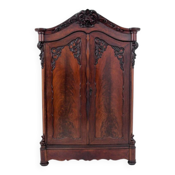 Antique wardrobe, Western Europe, turn of the 19th and 20th centuries.