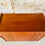 Vintage chest of drawers with 4 drawers by Capelle, circa 60's
