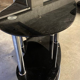 Black bar counter