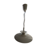 White metal pendant light