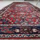 Couloir persan antique Hamadan fait main 3,5' x 9,9' années 1920 - 1C1211