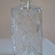 Cut crystal whisky decanter