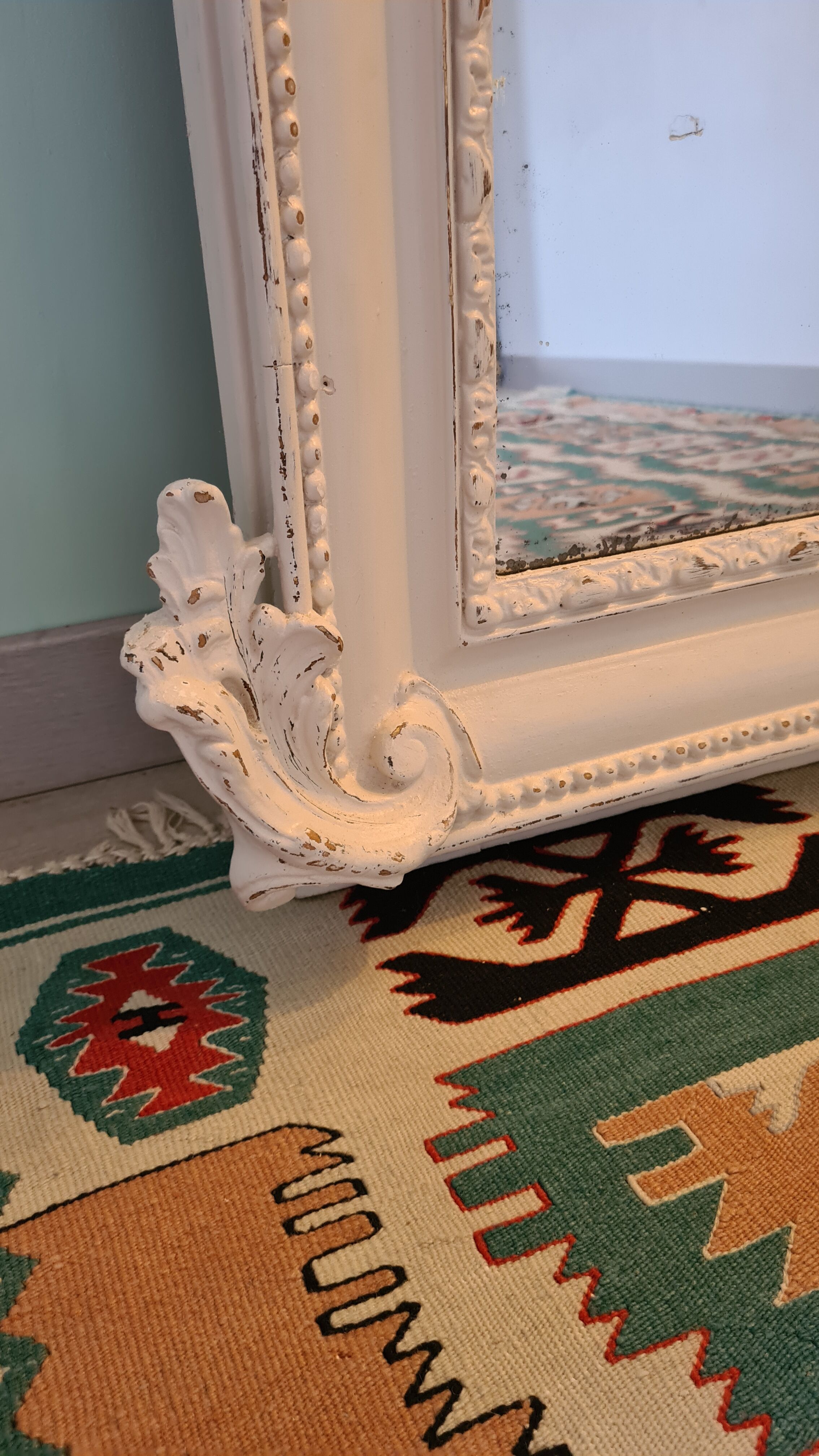 Mirror Louis Philippe shabby chic 142 x 97 cm