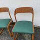 Series of 4 chairs Baumann 60s