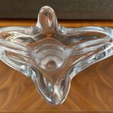 Large sculptural crystal vase from Sèvres, France, 1970s, 51 cm