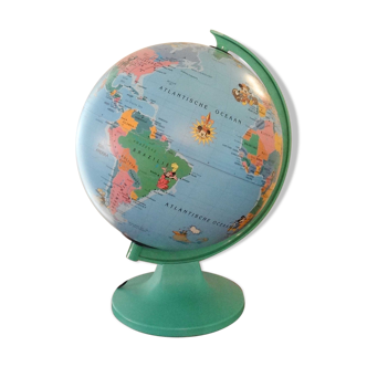 Globe terrestre lumineux de “mickey's world tour” de walt disney