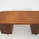 1960s Large exclusive free standing palisander desk