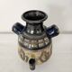 Stoneware vase with Art Deco geometric motifs signed Roger GUERIN