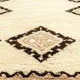 1960s Berber carpet 245x174cm