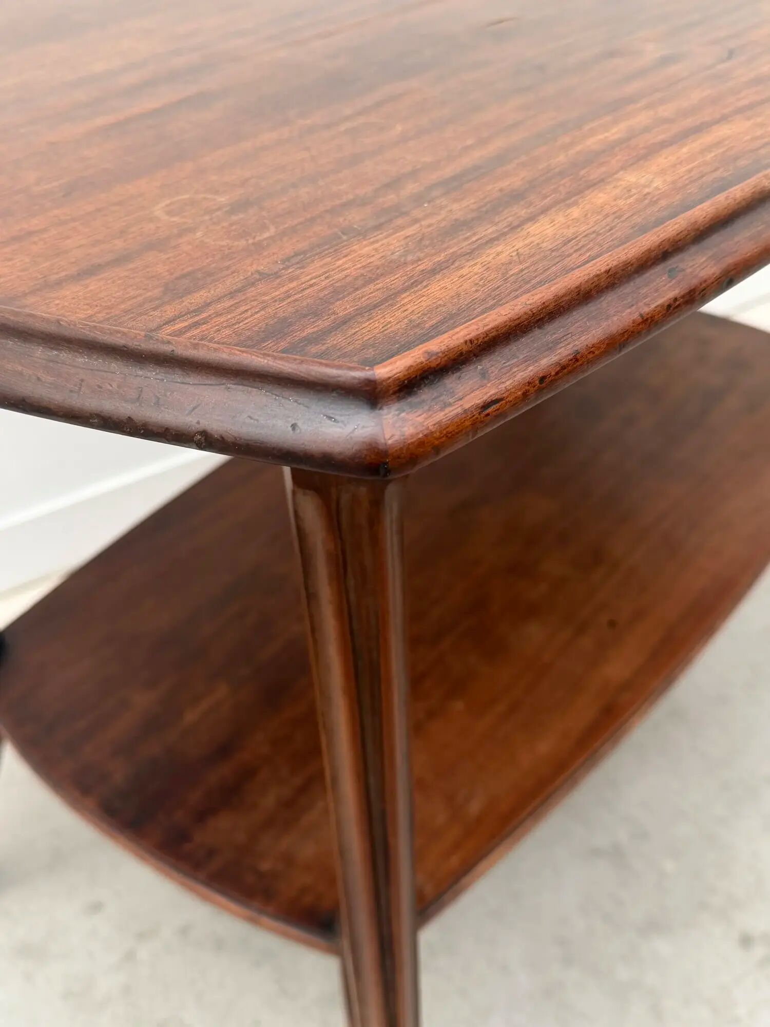 Art Nouveau side table by Louis Majorelle in walnut, France 1900