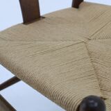 1960s Hans J. Wegner Set of 6 Early Wishbone Chairs in Oak By Carl Hansen and Son, Denmark