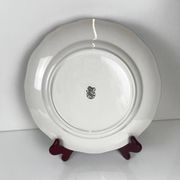 Set of 6 flat plates KG Lunéville – model Réverbère