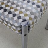 6x Dining Chair in Chrome model SE03 by Martin Visser for Spectrum, 1970s