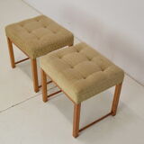 Pair of mid-century footstools 1960's