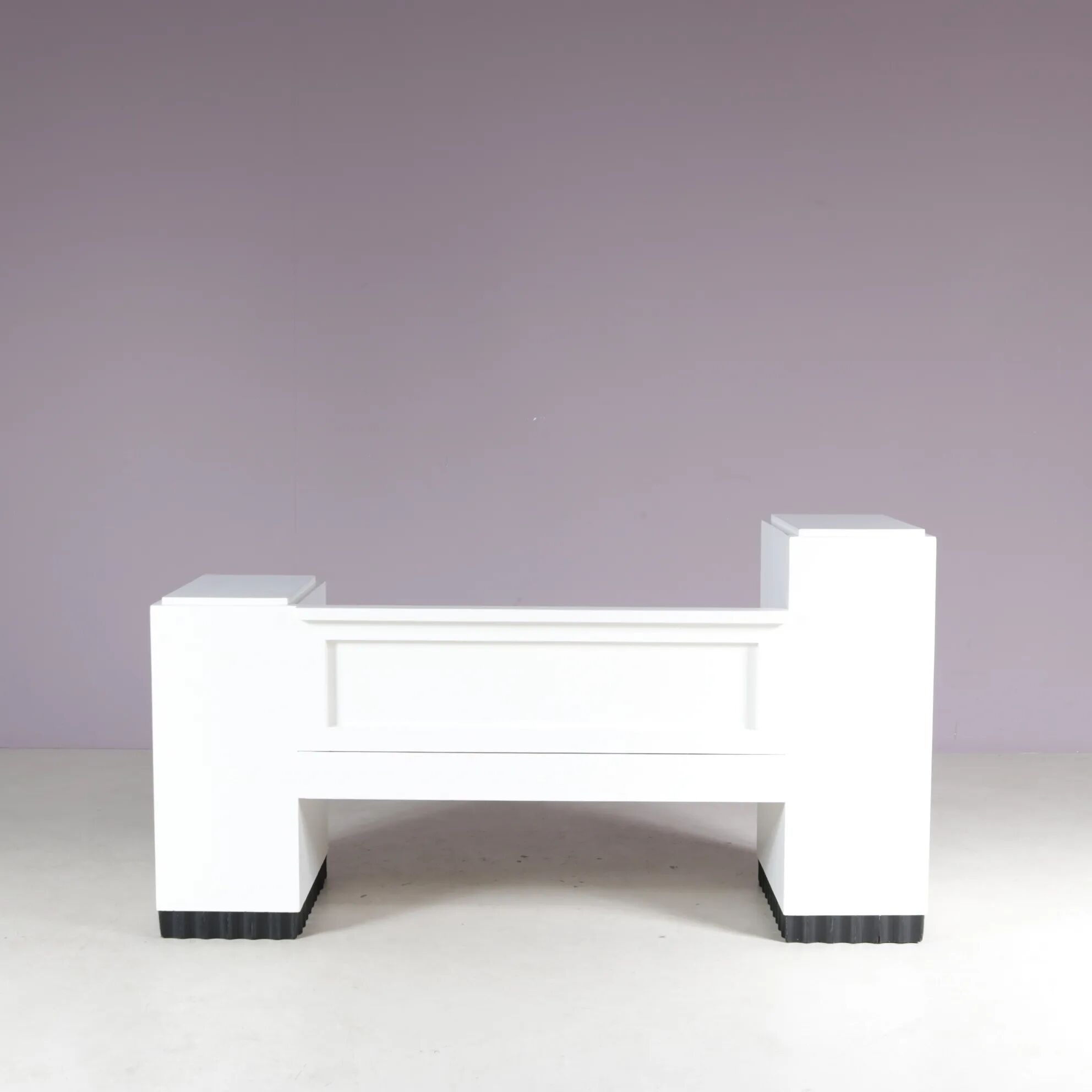 1930s Wiener Werkstätte style bench from Austria