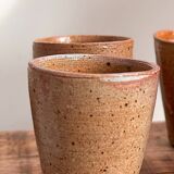 Set of 6 stoneware shooters