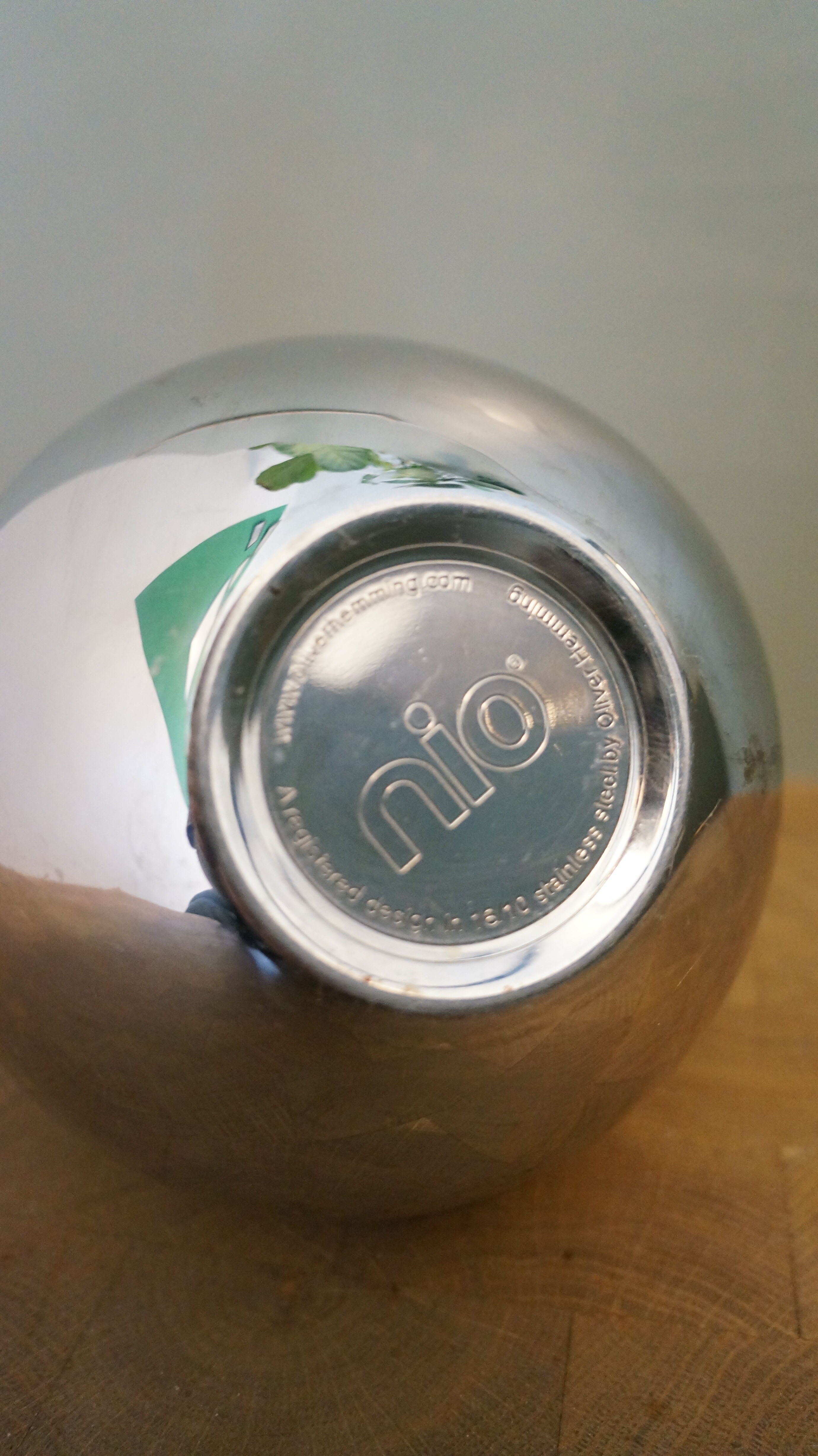 Oliver Hemming Teapot stainless steel Nio