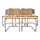 Lot of 5 cesca b32 by marcel breuer made in italy