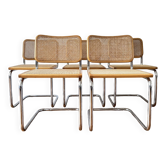 Lot de 5 cesca b32 par marcel breuer made in italy