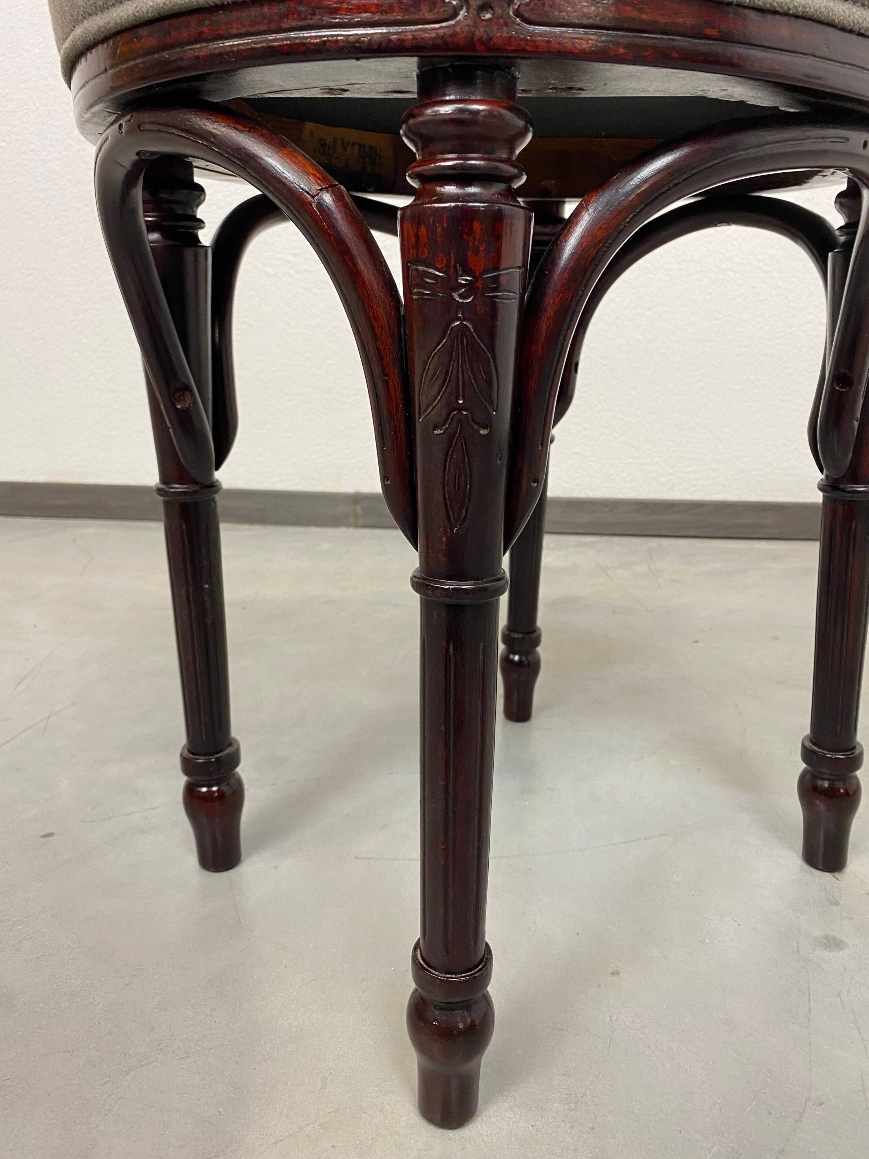 Secession Stools by J&J Kohn