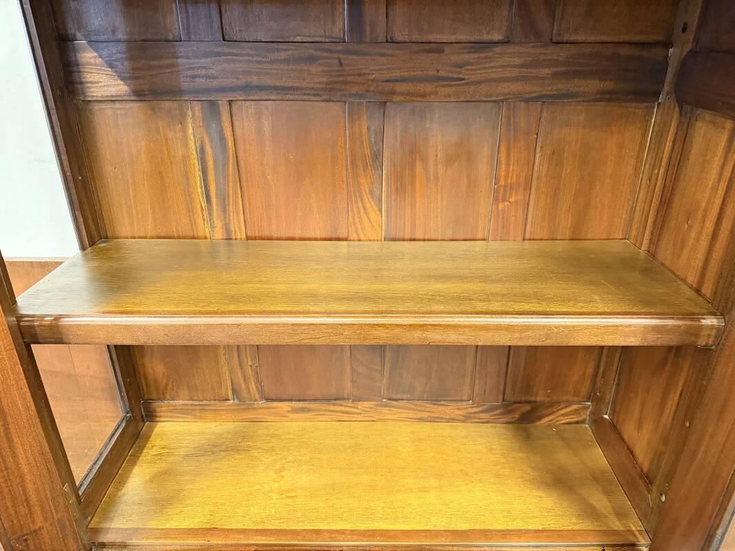 Classic English Bookcase Cabinet