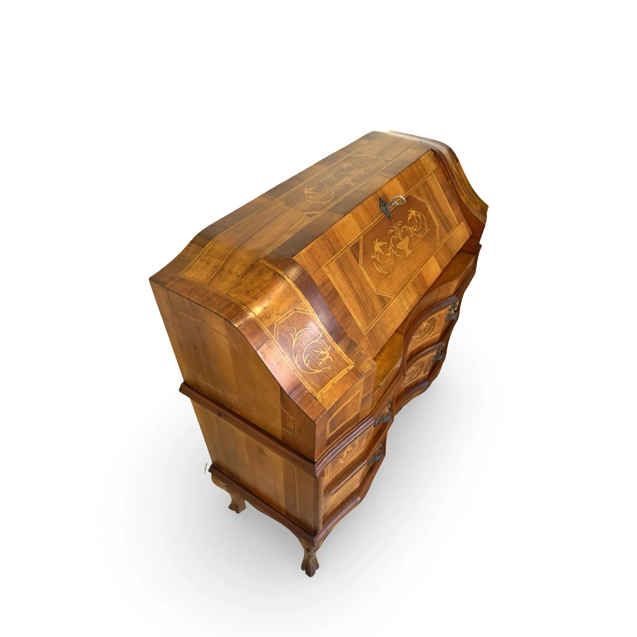 Venetian wood bureau/secretaire made in Italy in th