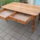 19th century Louis Philippe period walnut desk
