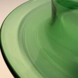 Bol de centre en verre soufflé à la main vintage, Empoli, Italie, années 1970