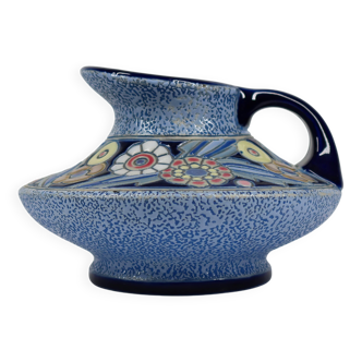 Pichet en Faïence Imperial Amphora Art Déco "LE" Emile Laget