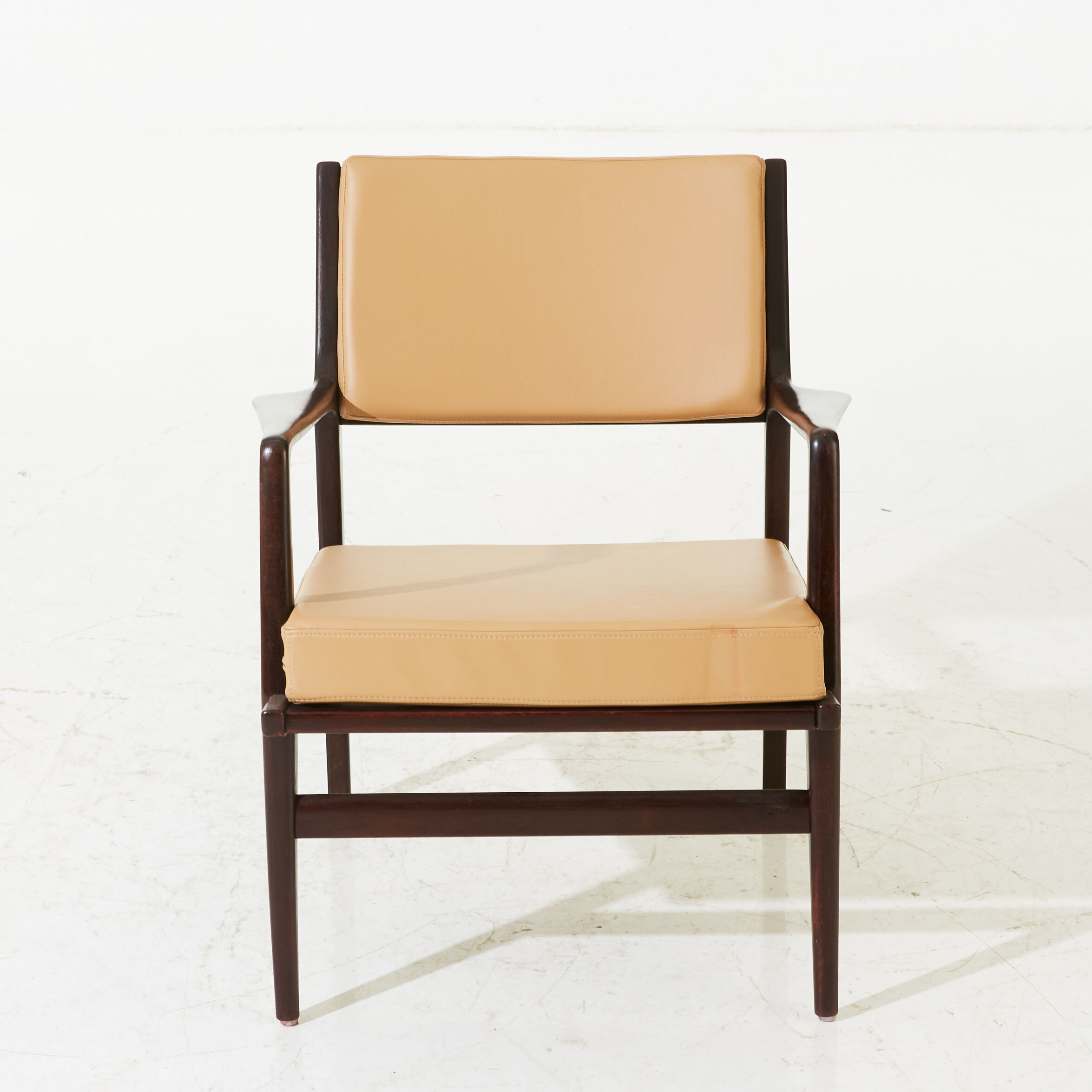 JO Carlssons Möbelindustri easy chair mahogany Vetlanda