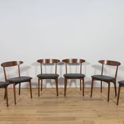 Model 27 Dining Chairs in Rosewood by Kurt Østervig for Brande Møbelindustr