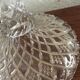 Glass candlestick
