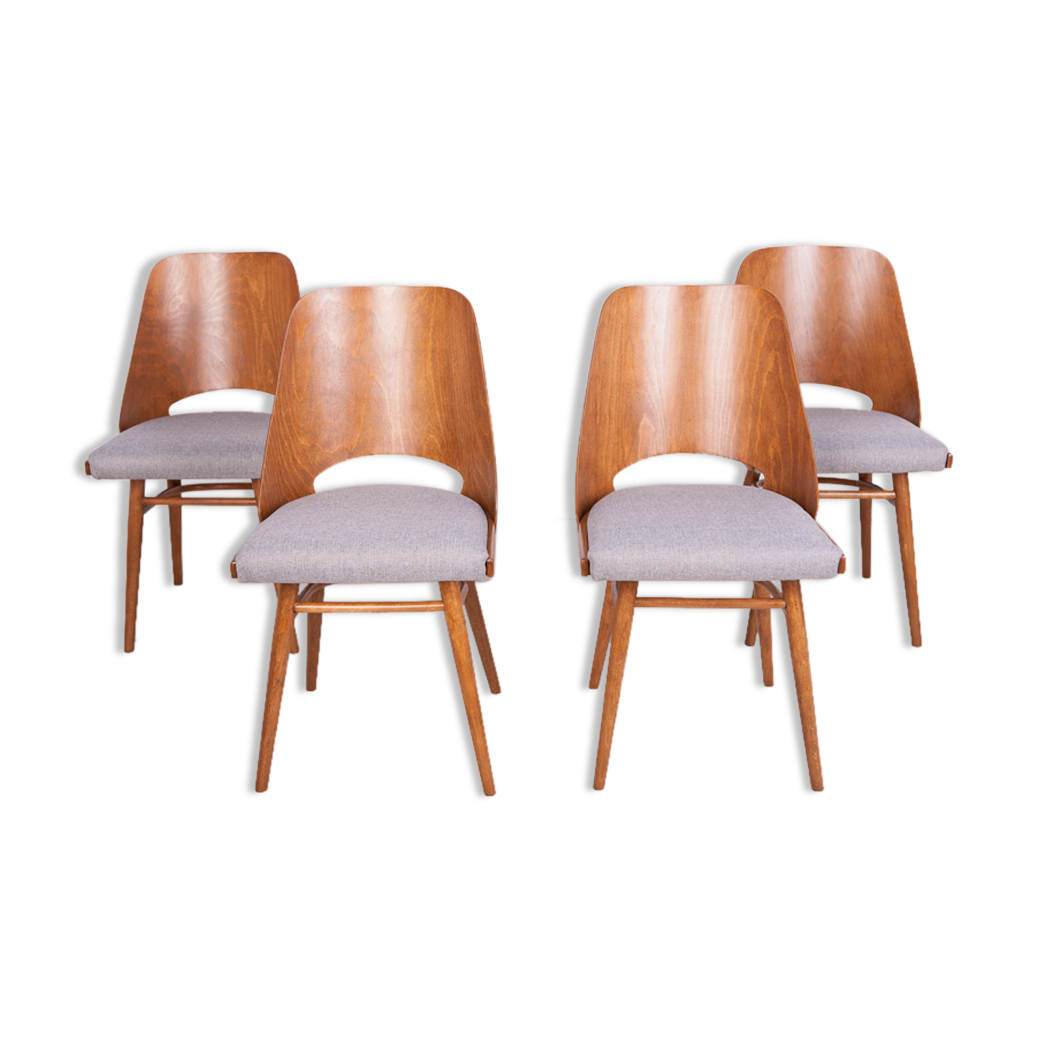 Model lollipop dining chairs from Tatra, 1960