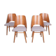 Chaises modèle Lollipop par Tatra, années 1960