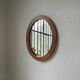 Oval cherry mirror