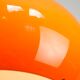 Space Age Orange Jolly Pendant Lamp from Guzzini, 1960s
