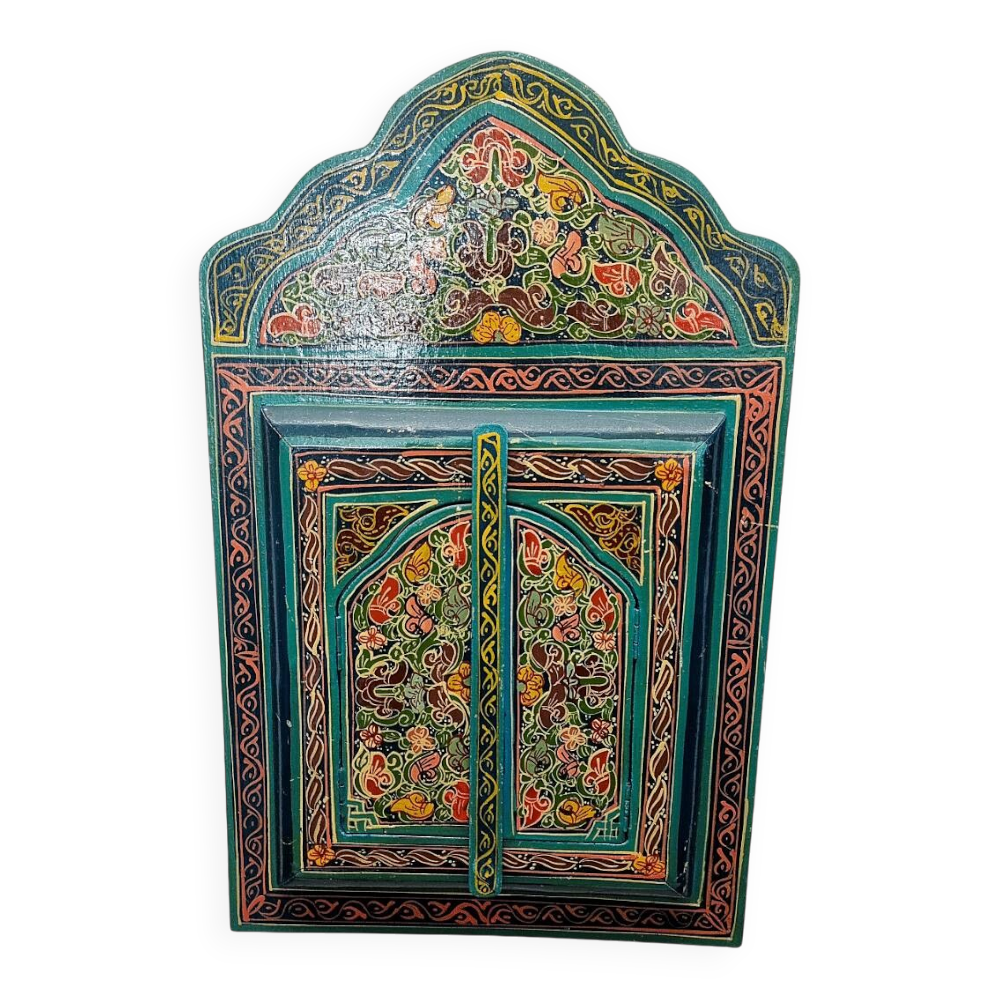 Vintage Moroccan Wall Mirror, 2nd Half 1900s