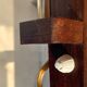 Scandinavian wooden scissor acordion wall lamp