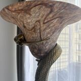 Edgar Brandt style lamp