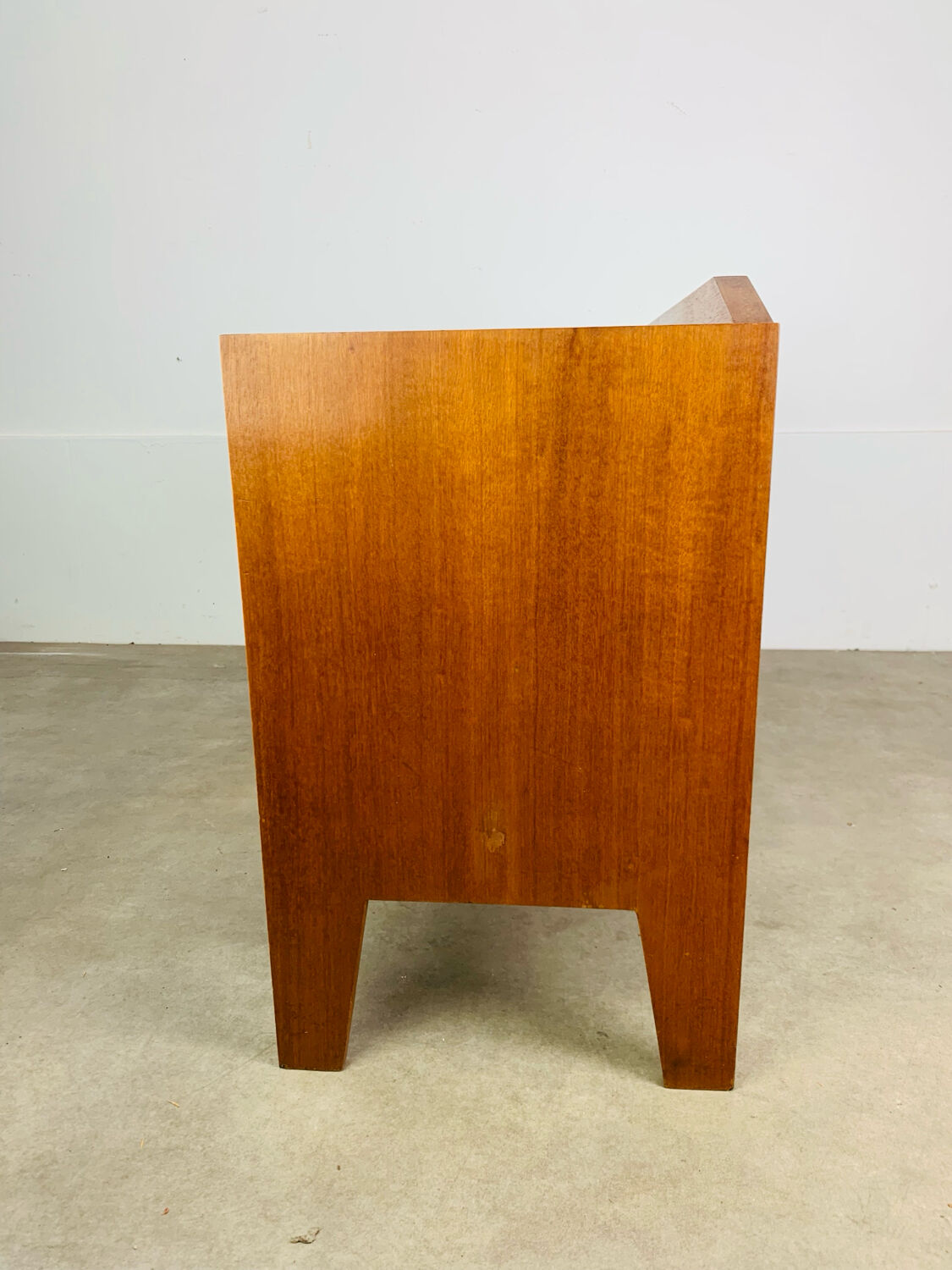 Teak TV unit in Scandinavian style, 1960s.