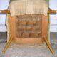Cocktail chair with compass feet and original fabric