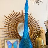 Turquoise blue Empoli decanter