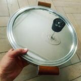 Plateau miroir art déco