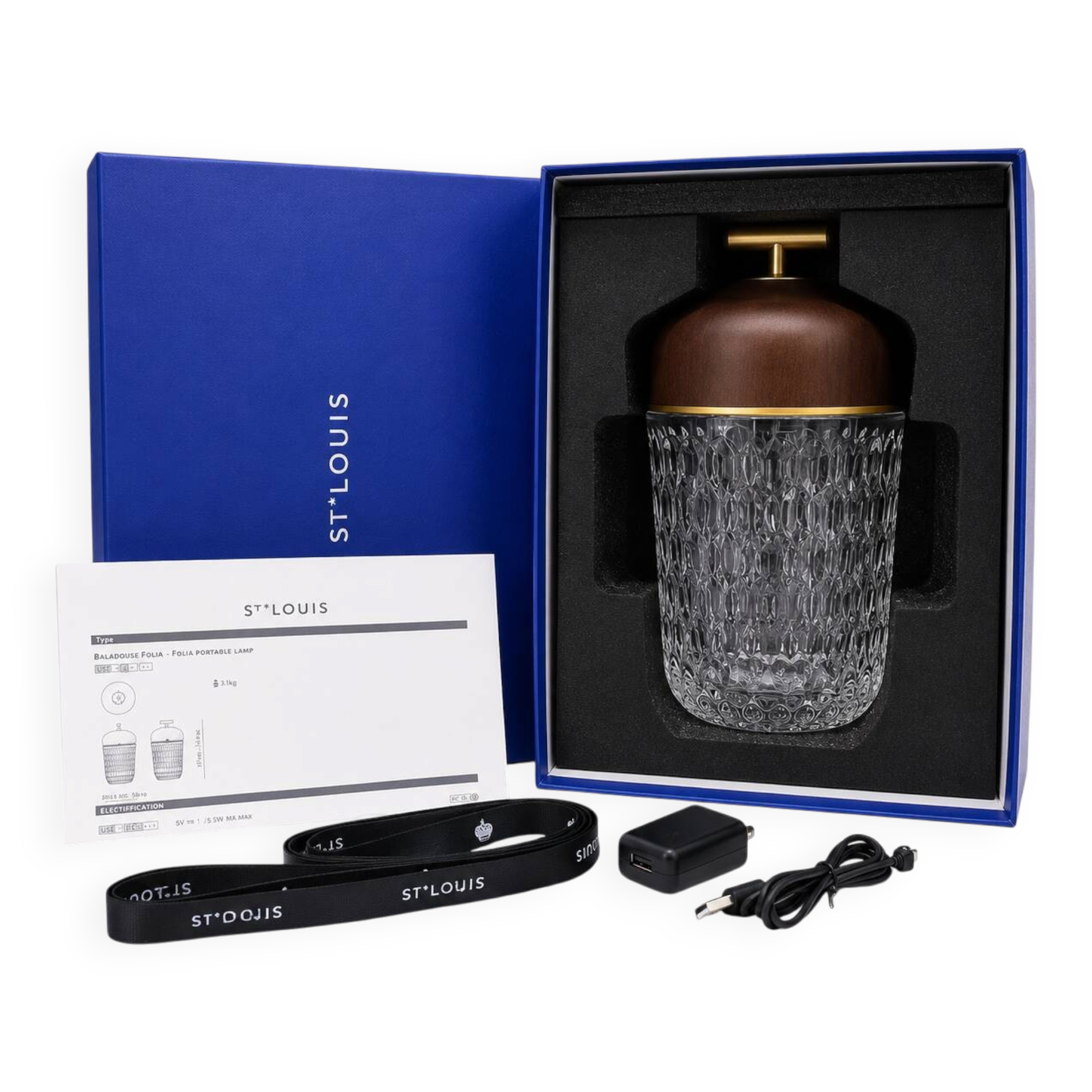 Lampe Folia Hermes St Louis