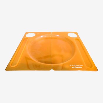 Foldable tray Din Set design Matali Crasset